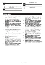 Предварительный просмотр 57 страницы Makita DC18WC Instruction Manual