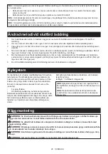 Preview for 46 page of Makita DC40RC Instruction Manual