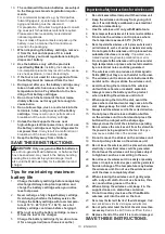 Preview for 13 page of Makita DCC500ZJ Instruction Manual