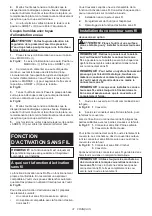 Preview for 31 page of Makita DCC500ZJ Instruction Manual