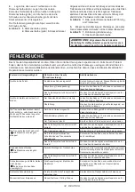 Preview for 34 page of Makita DCE090 Instruction Manual