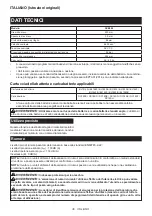 Preview for 36 page of Makita DCE090 Instruction Manual