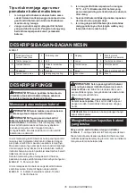 Preview for 35 page of Makita DCE090ZX2 Instruction Manual