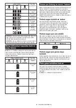 Preview for 36 page of Makita DCE090ZX2 Instruction Manual