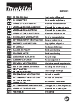 Makita DCF201Z Instruction Manual preview