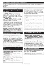 Preview for 110 page of Makita DCF301 Instruction Manual