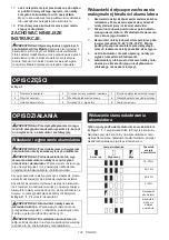 Preview for 123 page of Makita DCF301 Instruction Manual