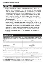 Preview for 192 page of Makita DCF301 Instruction Manual