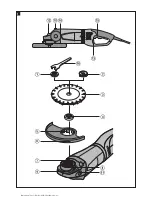 Предварительный просмотр 2 страницы Makita dcg 230-d Operating Instructions Manual