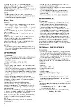 Preview for 8 page of Makita DCG140Z Instruction Manual