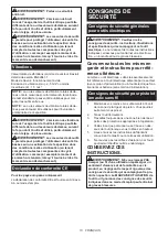 Предварительный просмотр 13 страницы Makita DCG140ZXK Instruction Manual