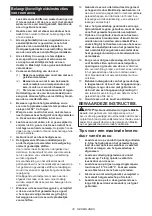 Preview for 38 page of Makita DCG140ZXK Instruction Manual