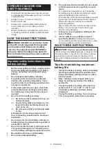 Предварительный просмотр 6 страницы Makita DCG180RF Instruction Manual