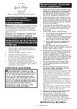 Предварительный просмотр 12 страницы Makita DCG180RF Instruction Manual