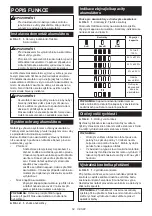 Preview for 52 page of Makita DCG180RF Instruction Manual