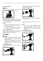 Предварительный просмотр 7 страницы Makita DCG180Z Instruction Manual