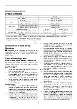 Предварительный просмотр 2 страницы Makita DCG180ZB Instruction Manual
