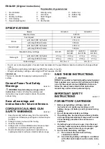 Preview for 5 page of Makita DCG180ZX Instruction Manual