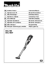 Makita DCL180SY Instruction Manual preview