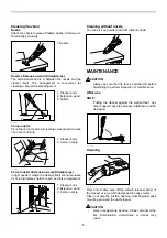 Предварительный просмотр 8 страницы Makita DCL182 Instruction Manual