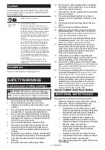 Preview for 9 page of Makita DCL280FTC Instruction Manual