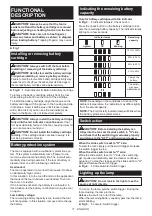 Preview for 11 page of Makita DCL280FTC Instruction Manual