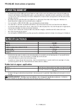 Preview for 16 page of Makita DCL280FTC Instruction Manual