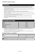 Preview for 25 page of Makita DCL280FTC Instruction Manual