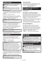 Preview for 30 page of Makita DCL280FTC Instruction Manual