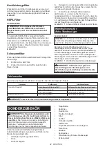 Preview for 32 page of Makita DCL280FTC Instruction Manual