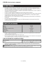 Preview for 52 page of Makita DCL280FTC Instruction Manual