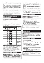 Preview for 56 page of Makita DCL280FTC Instruction Manual