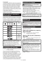 Preview for 56 page of Makita DCL281SYWX Instruction Manual