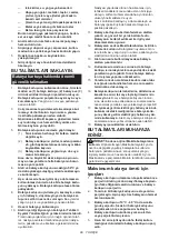 Preview for 89 page of Makita DCL281SYWX Instruction Manual