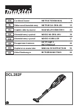 Makita DCL282FZ Instruction Manual preview