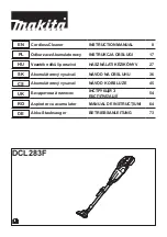 Preview for 1 page of Makita DCL283F Instruction Manual