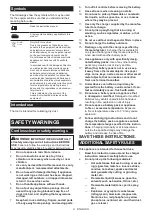 Preview for 9 page of Makita DCL283F Instruction Manual