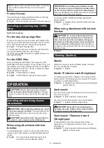 Preview for 13 page of Makita DCL283F Instruction Manual
