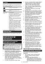 Preview for 37 page of Makita DCL283F Instruction Manual