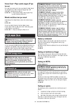 Preview for 33 page of Makita DCL284F Instruction Manual