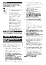 Preview for 37 page of Makita DCL284F Instruction Manual