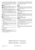 Preview for 60 page of Makita DCM500 Instruction Manual