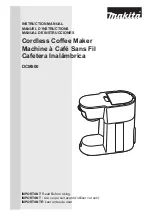 Preview for 1 page of Makita DCM500Z Instruction Manual