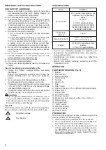 Preview for 6 page of Makita DCM500Z Instruction Manual