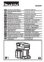 Preview for 1 page of Makita DCM501 Instruction Manual