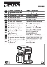 Preview for 1 page of Makita DCM501Z Instruction Manual