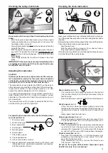 Preview for 23 page of Makita DCS 340 Owner'S And Safety Manual