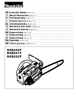Makita DCS230T Instruction Manual предпросмотр