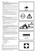 Предварительный просмотр 8 страницы Makita DCS34 Instruction Manual