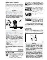 Preview for 5 page of Makita DCS34 Owner'S And Safety Manual